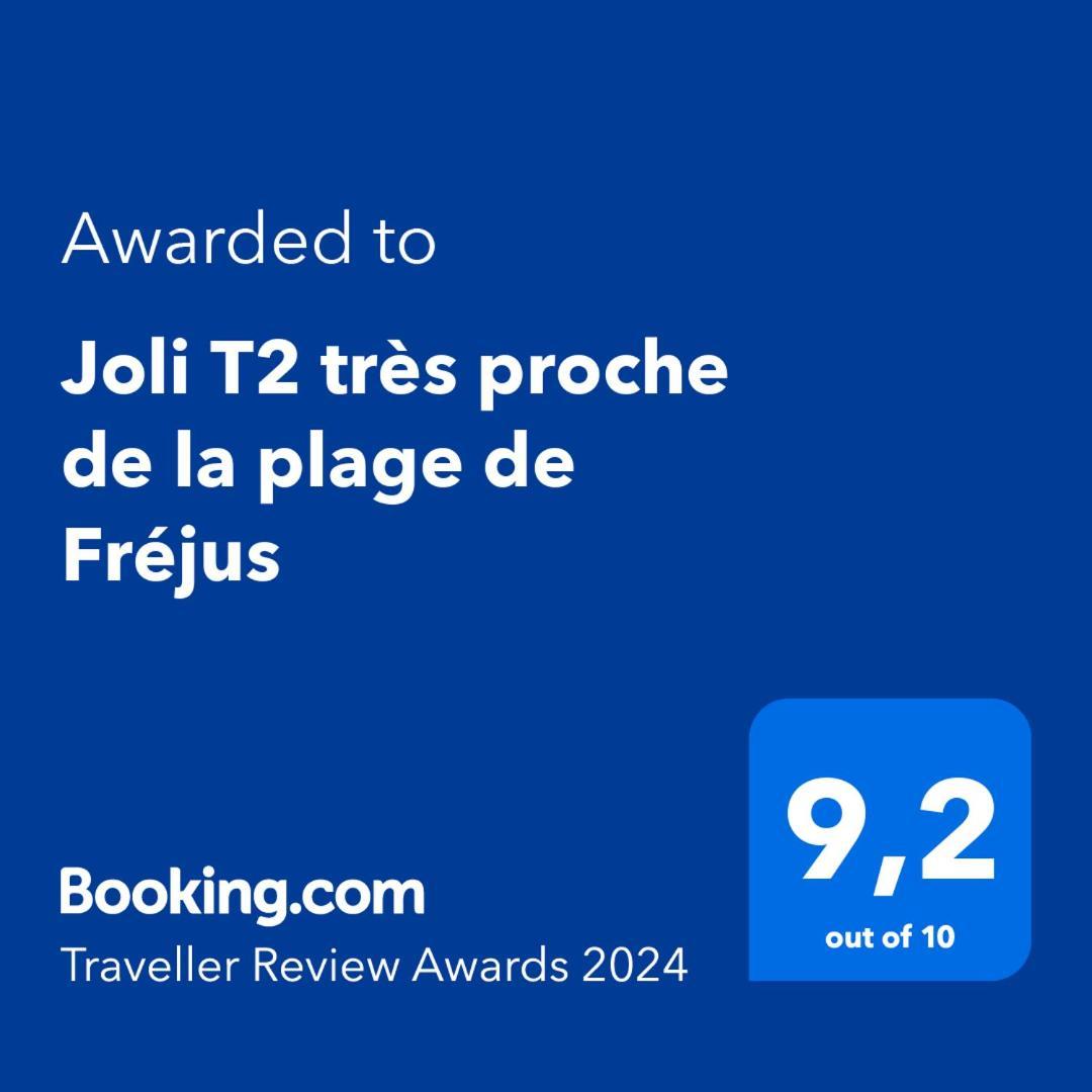 Joli T2 Tres Proche De La Plage De Fréjus Exteriér fotografie